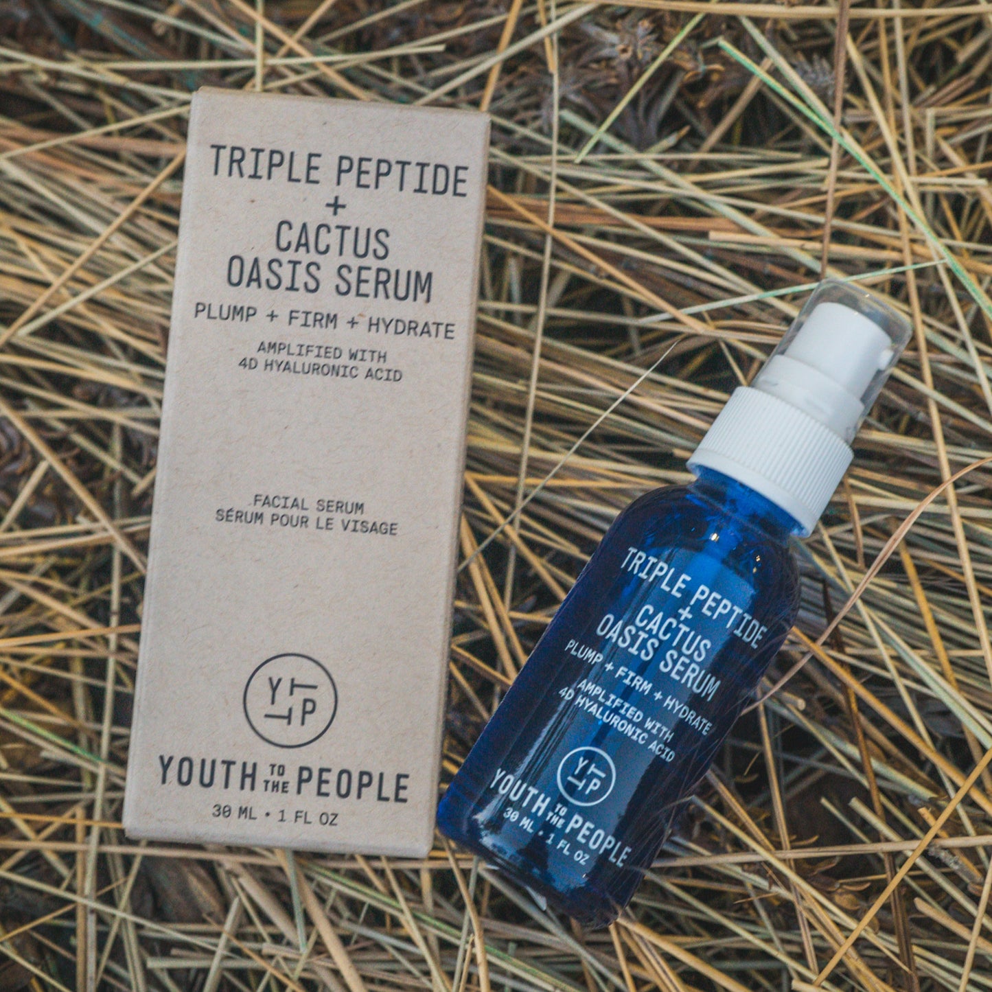 Youth to the People Triple Peptide + Cactus Oasis Serum 1oz